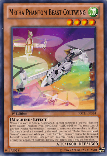 Mecha Phantom Beast Coltwing - JOTL-EN024 Common Unlimited