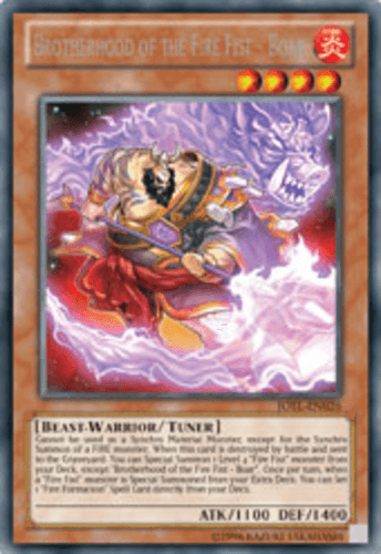 Brotherhood of the Fire Fist - Boar - JOTL-EN026 Rare Unlimited
