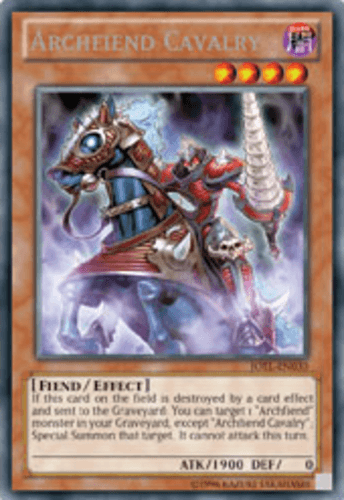 Archfiend Cavalry - JOTL-EN030 Rare Unlimited