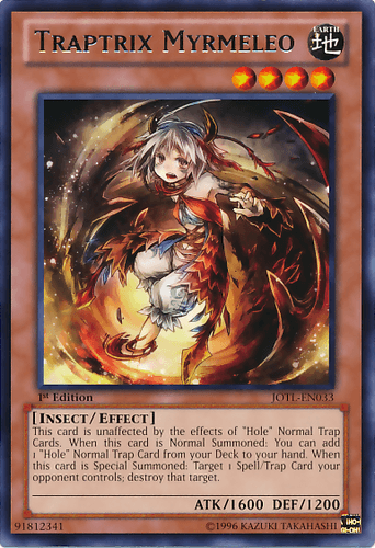 Traptrix Myrmeleo - JOTL-EN033 Rare 1st Edition