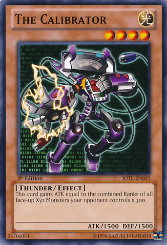 The Calibrator - JOTL-EN035 Common 1st Edition