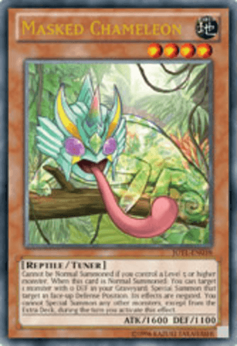 Masked Chameleon - JOTL-EN038 Ultra Rare 1st Edition