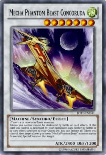 Mecha Phantom Beast Concoruda - JOTL-EN041 Super Rare 1st Edition