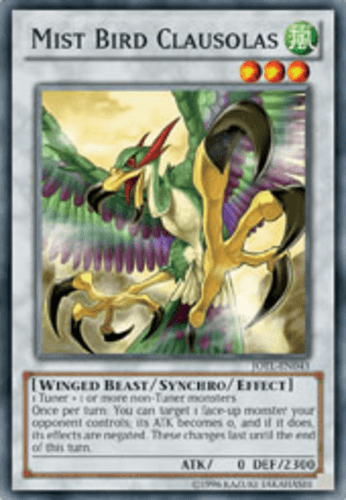 Mist Bird Clausolas - JOTL-EN043 Super Rare Unlimited