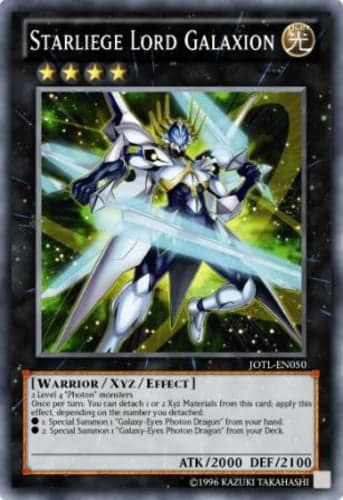 Starliege Lord Galaxion - JOTL-EN050 Super Rare Unlimited