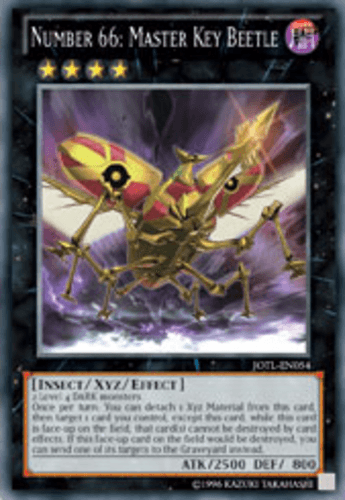 Number 66: Master Key Beetle - JOTL-EN054 Super Rare Unlimited