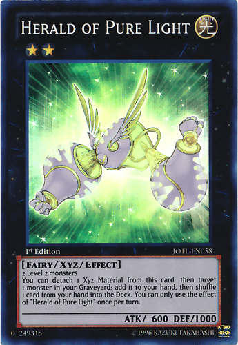 Herald of Pure Light - JOTL-EN058 Super Rare 1st Edition