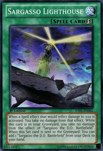 Sargasso Lighthouse - JOTL-EN062 Common 1st Edition