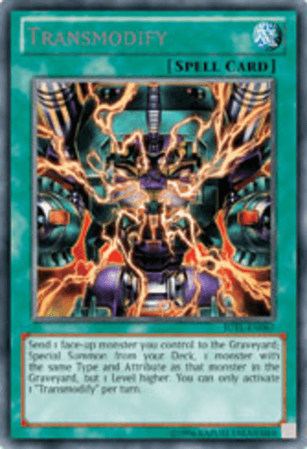 Transmodify - JOTL-EN067 Secret Rare 1st Edition