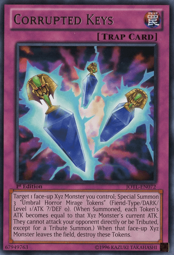 Corrupted Keys - JOTL-EN072 Rare Unlimited