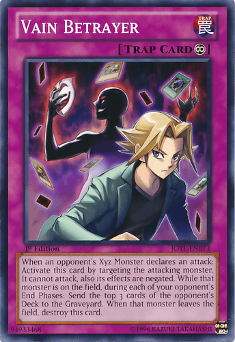 Vain Betrayer - JOTL-EN073 Common 1st Edition