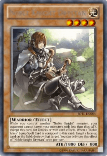 Noble Knight Drystan - JOTL-EN084 Secret Rare Unlimited
