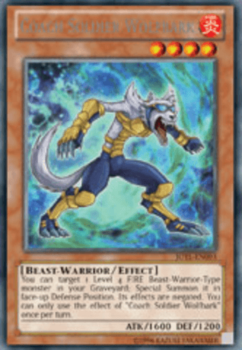 Coach Soldier Wolfbark - JOTL-EN093 Secret Rare 1st Edition