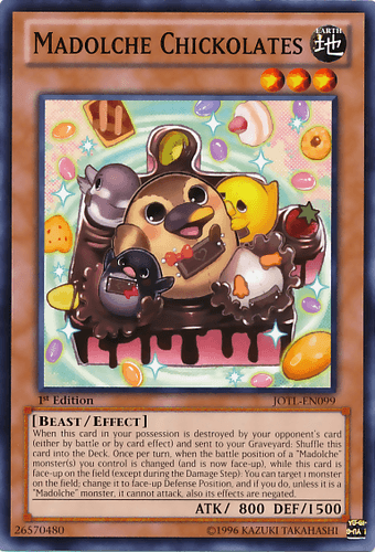 Madolche Chickolates - JOTL-EN099 Common 1st Edition