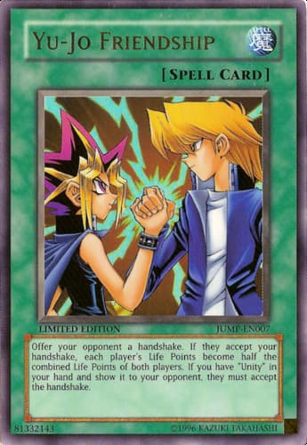 Yu-Jo Friendship - JUMP-EN007 Ultra Rare Limited Edition