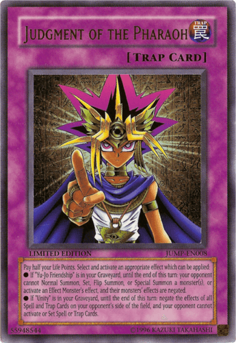 Judgment of the Pharaoh - JUMP-EN008 Ultra Rare Limited Edition