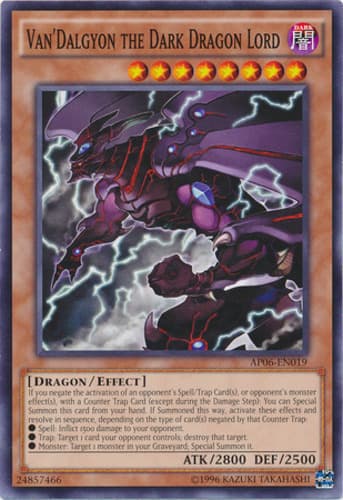 Van'Dalgyon the Dark Dragon Lord - JUMP-EN023 Ultra Rare Limited Edition