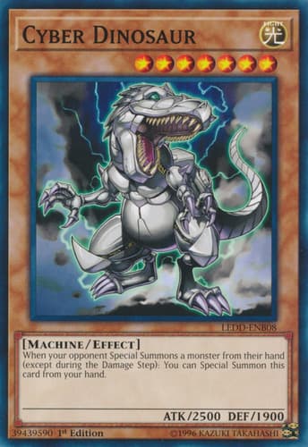 Cyber Dinosaur - JUMP-EN024 Ultra Rare Limited Edition