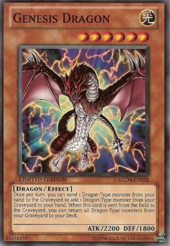 Genesis Dragon - JUMP-EN034 Ultra Rare Limited Edition