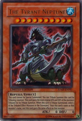 The Tyrant Neptune - JUMP-EN041 Ultra Rare Limited Edition