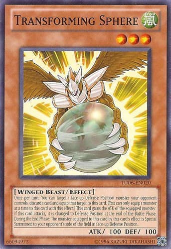 Transforming Sphere - JUMP-EN042 Ultra Rare Limited Edition