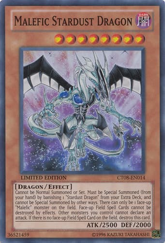 Malefic Stardust Dragon - JUMP-EN043 Ultra Rare Limited Edition