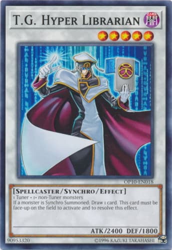 T.G. Hyper Librarian - JUMP-EN051 Ultra Rare Limited Edition
