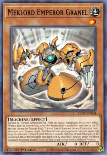 Meklord Emperor Granel - JUMP-EN052 Ultra Rare Limited Edition