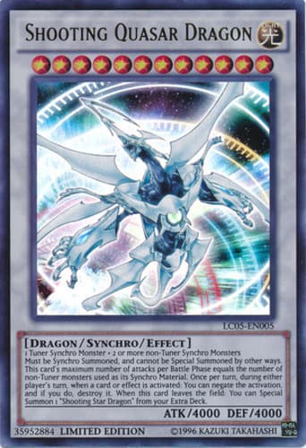 Shooting Quasar Dragon - JUMP-EN055 Ultra Rare Limited Edition