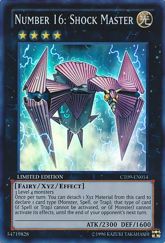 Number 16: Shock Master - JUMP-EN060 Ultra Rare Limited Edition