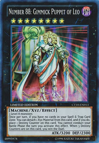 Number 88: Gimmick Puppet of Leo - JUMP-EN064 Ultra Rare Limited Edition