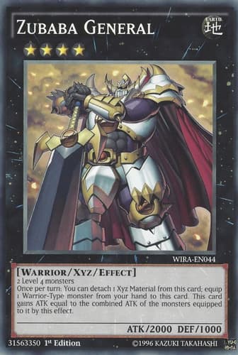 Zubaba General - JUMP-EN065 Ultra Rare Limited Edition