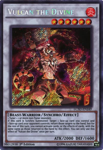 Vulcan the Divine - JUMP-EN066 Ultra Rare Limited Edition