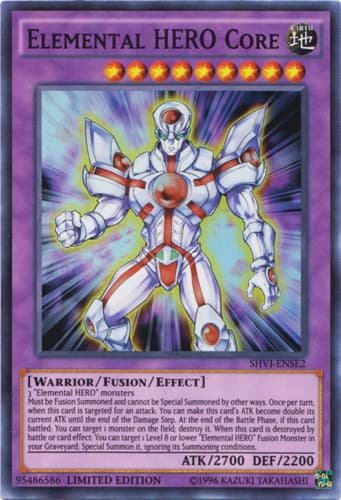 Elemental HERO Core - JUMP-EN071 Ultra Rare Limited Edition