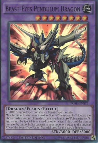 Beast-Eyes Pendulum Dragon - JUMP-EN074 Ultra Rare Limited Edition
