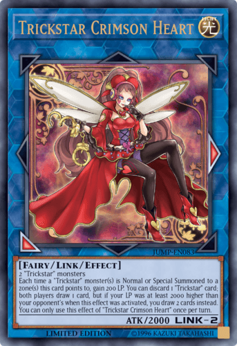 Trickstar Crimson Heart - JUMP-EN083 Ultra Rare Limited Edition