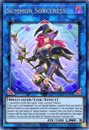 Summon Sorceress - JUMP-EN084 Ultra Rare Limited Edition