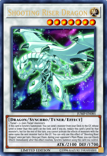Shooting Riser Dragon - JUMP-EN085 Ultra Rare Limited Edition