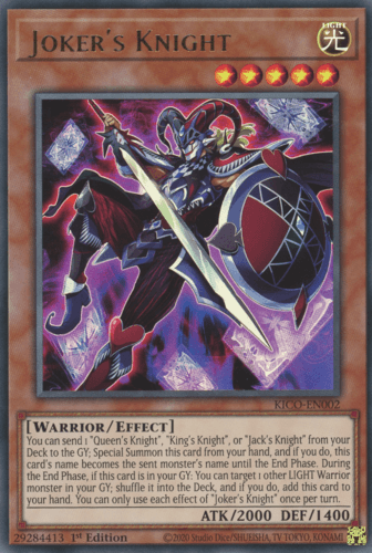 Joker's Knight - KICO-EN002 Ultra Rare 1st Edition