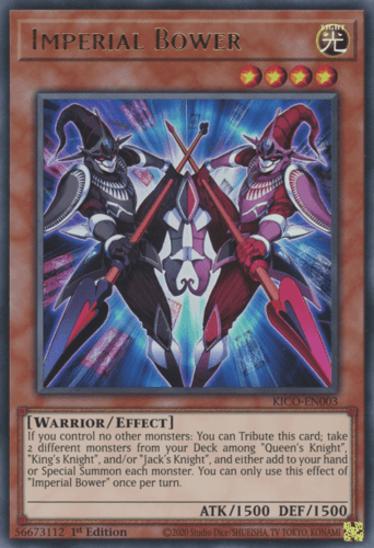 Imperial Bower - KICO-EN003 Ultra Rare 1st Edition