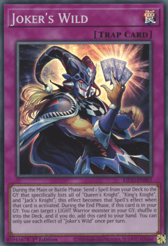 Joker's Wild - KICO-EN007 Super Rare 1st Edition