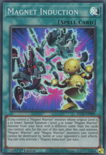 Magnet Induction - KICO-EN009 Super Rare 1st Edition
