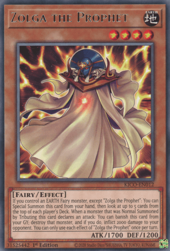 Zolga the Prophet - KICO-EN012 Rare 1st Edition