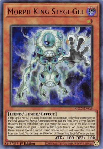 Morph King Stygi-Gel - KICO-EN018 Ultra Rare 1st Edition