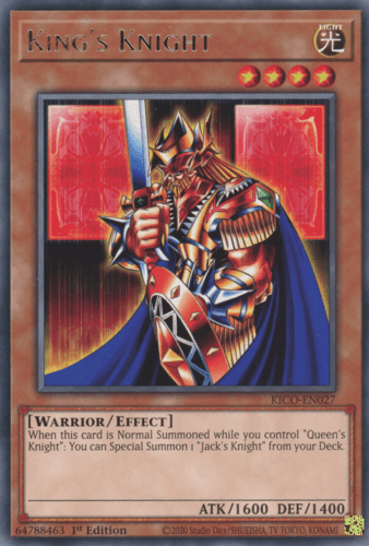 King's Knight - KICO-EN027 Rare 1st Edition