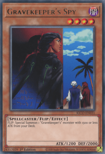 Gravekeeper's Spy - KICO-EN031 Rare 1st Edition