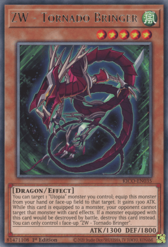 ZW - Tornado Bringer - KICO-EN035 Rare 1st Edition