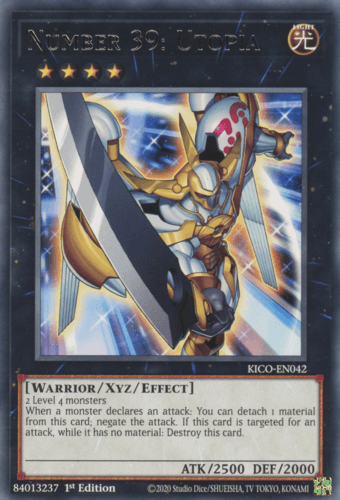 Number 39: Utopia - KICO-EN042 Rare 1st Edition