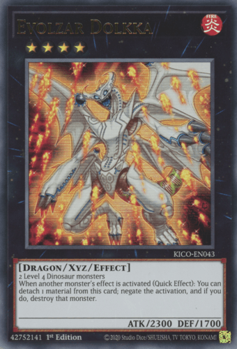 Evolzar Dolkka - KICO-EN043 Ultra Rare 1st Edition