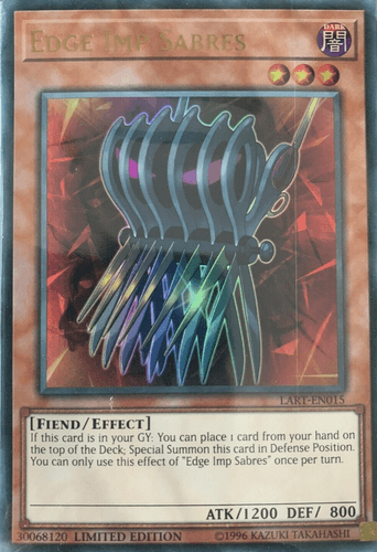 Edge Imp Sabres - LART-EN015 Ultra Rare Limited Edition